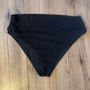 Beach Riot Black ‘Highway’ High-Waisted Bikini Bottom